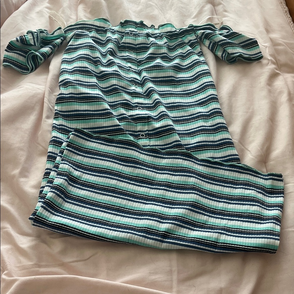 BodyGlove off the shoulder mini dress